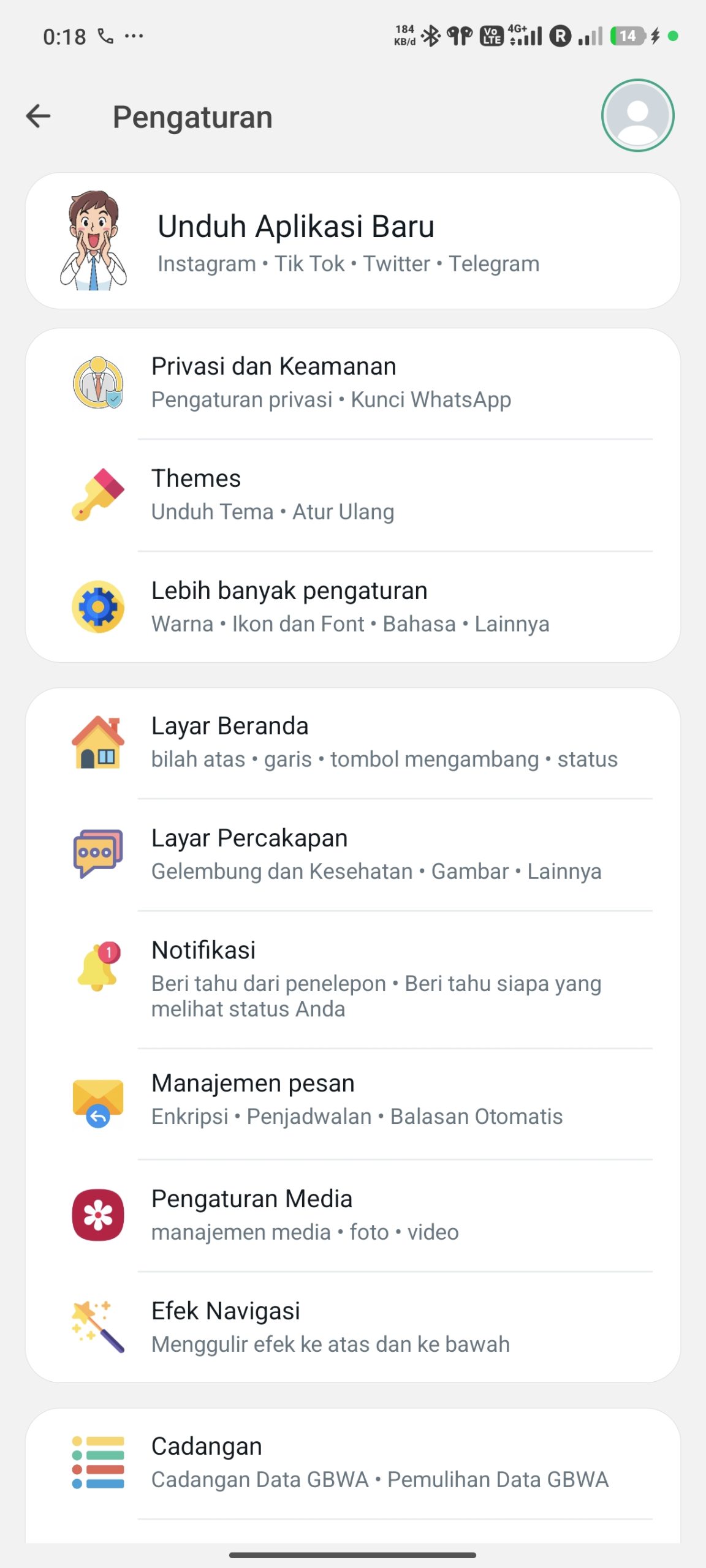 Preview GB WhatsApp Cover